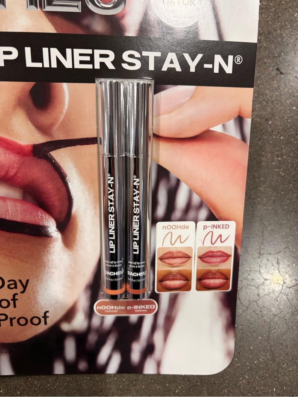 Lip Liner Stay-N Longwear Lip Liner - Pink/Nude duo new sealed